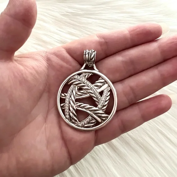 David Yurman Papyrus Diamond pendant - Picture 16 of 17